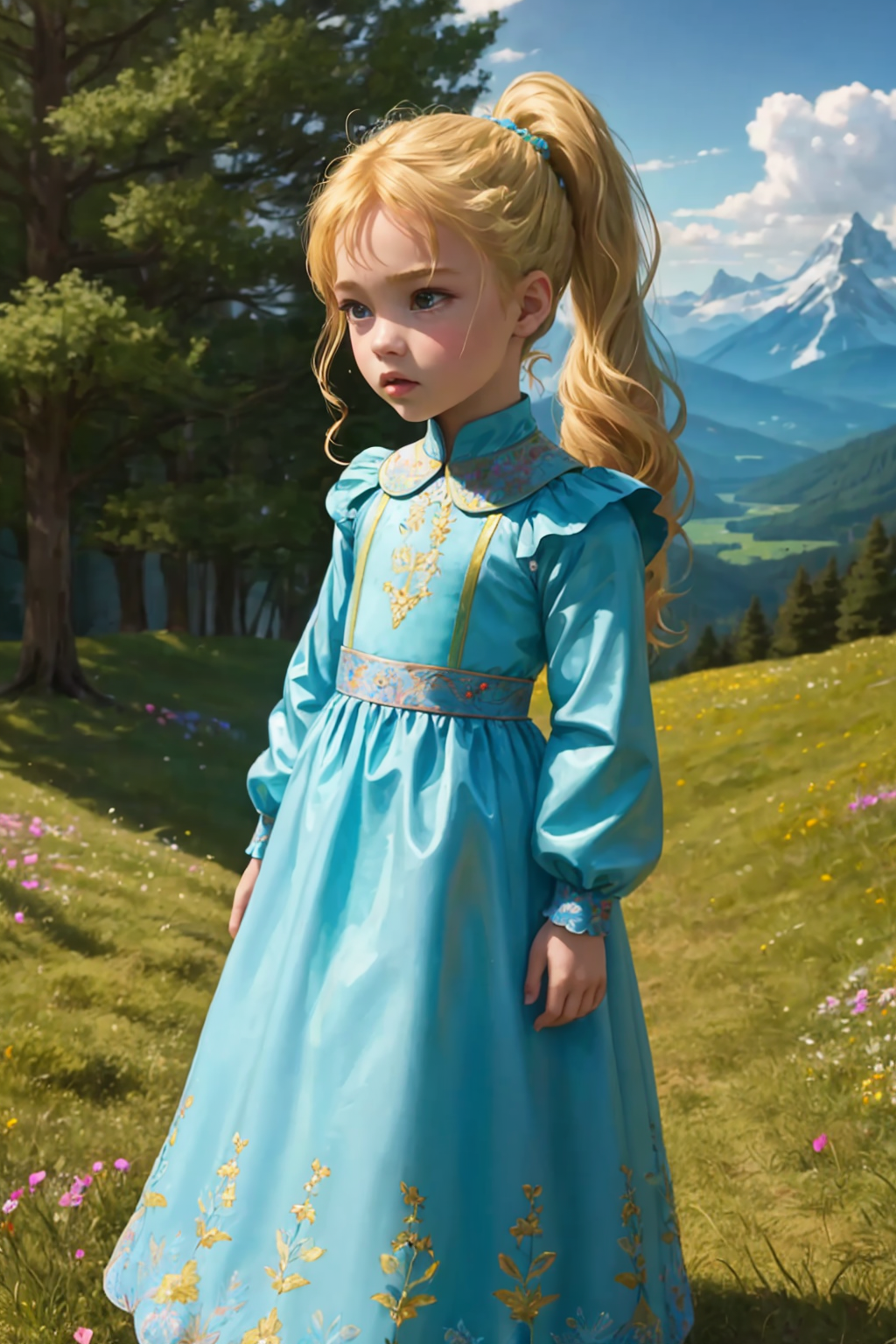 93246-1714294618-AS Younger DollieNobodySD15 medieval child princess teal dress-A-Zovya_RPG_Artist_Tools_V3.png